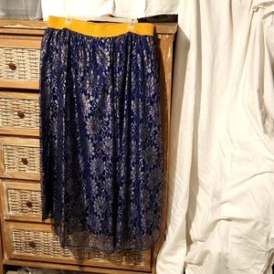 LuLaRoe Elegant Lucy Lace Skirt